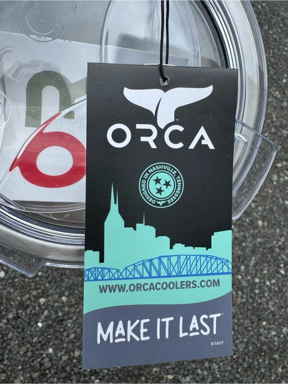 Ocra Turquoise Insulated Stemmed Tumbler with Lid